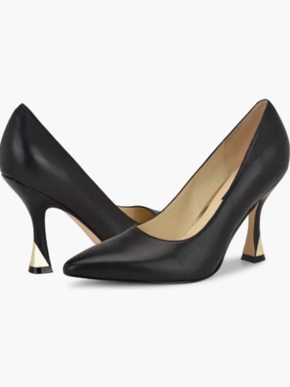 Nine West Vylot Pointy Toe Pumps Black US Size 10 - Picture 10 of 10